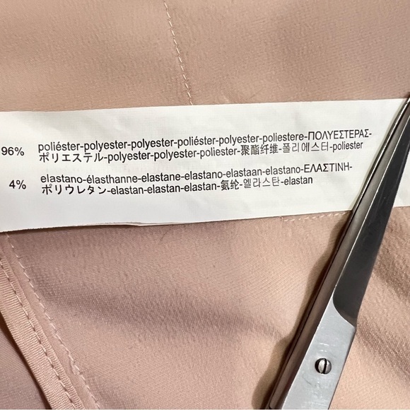 Stradivarius silky oversized unstructured women’s blazer size small nude blush - Picture 15 of 16